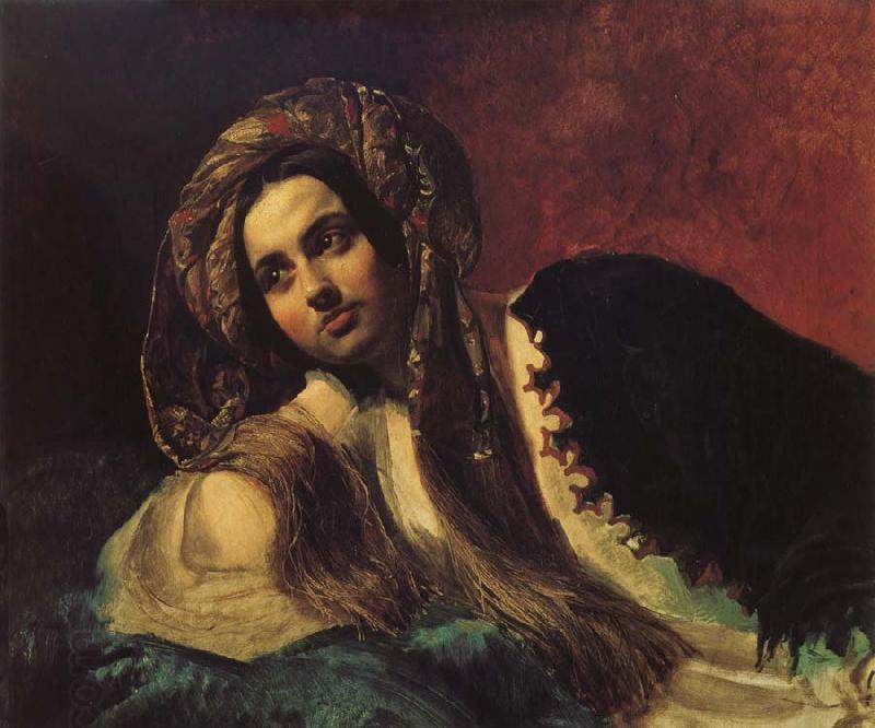 Karl Briullov A Turkish Woman China oil painting art